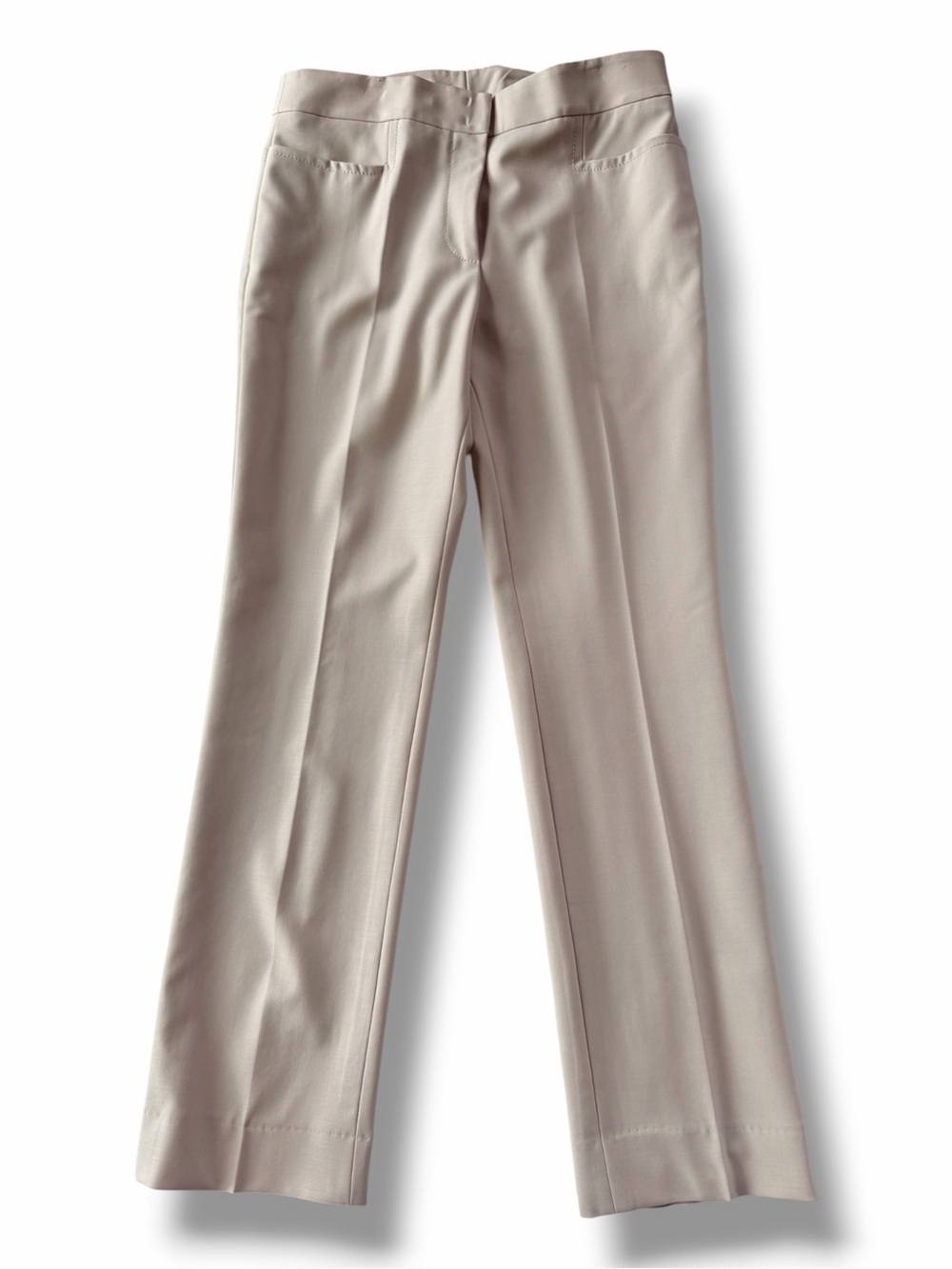 AKRIS PUNTO Straight Leg Wool Trousers Pants Size 4